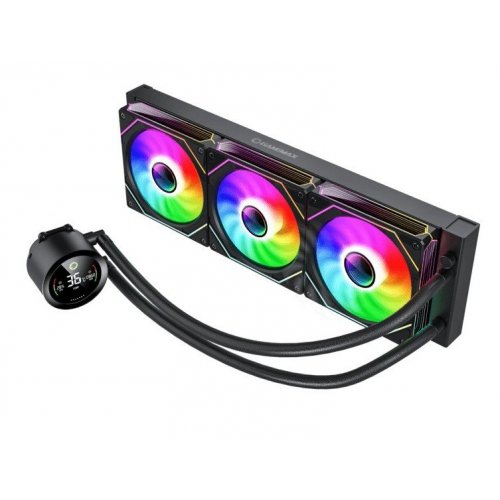 Уцінка готова сво GAMEMAX IceBurg 360 Digital Black (Розкрита упаковка, 855154) купити в Україні: Київ, Львів, Хмельницький, Тернопіль, Івано-Франківськ | Перевірка сумісності, низька ціна, відгуки, характеристики від TELEMART фото