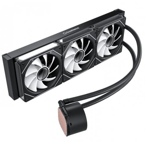 Уцінка готова сво GAMEMAX IceBurg 360 Digital Black (Розкрита упаковка, 855154) купити в Україні: Київ, Львів, Хмельницький, Тернопіль, Івано-Франківськ | Перевірка сумісності, низька ціна, відгуки, характеристики від TELEMART фото