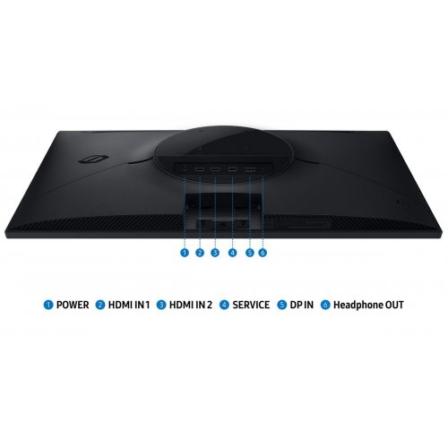 Уценка монитор Samsung 27" Odyssey G5 (LS27FG532EIXUA) Black (Повреждена упаковка, 855234) купить в Украине: Киев, Днепр, Харьков, Одесса  | Низкая цена, отзывы, характеристики от TELEMART фото