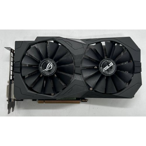Відеокарта Asus ROG GeForce GTX 1050 Ti STRIX OC 4096MB (STRIX-GTX1050TI-O4G-GAMING) (Відновлено продавцем, 855258) купити в Україні: Київ, Львів, Хмельницький, Тернопіль, Івано-Франківськ | Перевірка сумісності, низька ціна, відгуки, характеристики від TELEMART фото