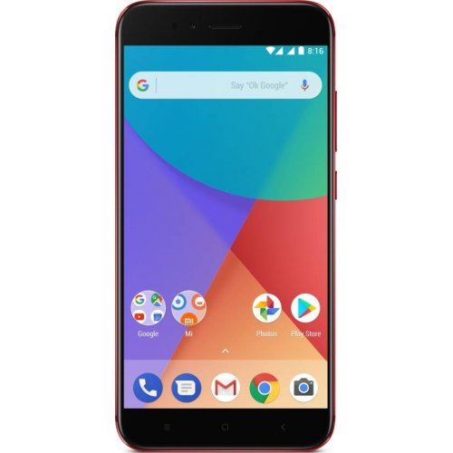 Мобільний телефон Xiaomi Mi A1 4/64GB Red купити в Україні: Київ, Львів, Хмельницький, Тернопіль, Івано-Франківськ | Низька ціна, відгуки, характеристики від TELEMART фото