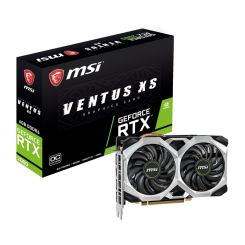 Видеокарта MSI GeForce RTX 2060 VENTUS XS OC 6144MB (RTX 2060 VENTUS XS 6G OC) (Восстановлено продавцом, 855388)