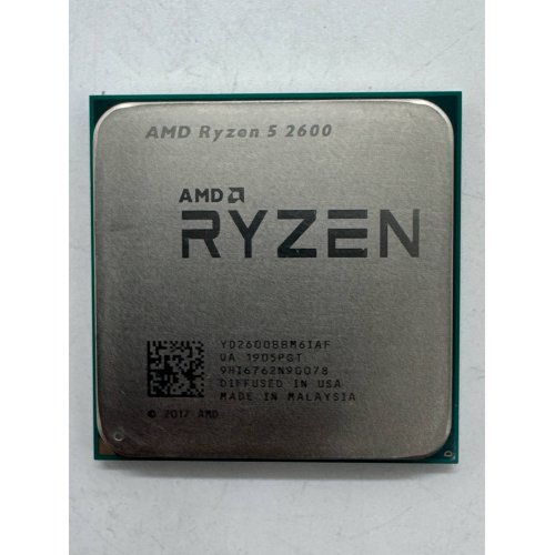 Процесор AMD Ryzen 5 2600 3.4(3.9)GHz 16MB sAM4 Tray (YD2600BBM6IAF) (Відновлено продавцем, 855395) купити в Україні: Київ, Львів, Хмельницький, Тернопіль, Івано-Франківськ | Перевірка сумісності, низька ціна, відгуки, характеристики від TELEMART фото