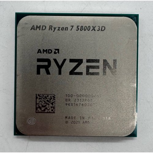 Процесор AMD Ryzen 7 5800X3D 3.4(4.5)GHz 96MB sAM4 Tray (100-000000651) (Відновлено продавцем, 855406) купити в Україні: Київ, Львів, Хмельницький, Тернопіль, Івано-Франківськ | Перевірка сумісності, низька ціна, відгуки, характеристики від TELEMART фото