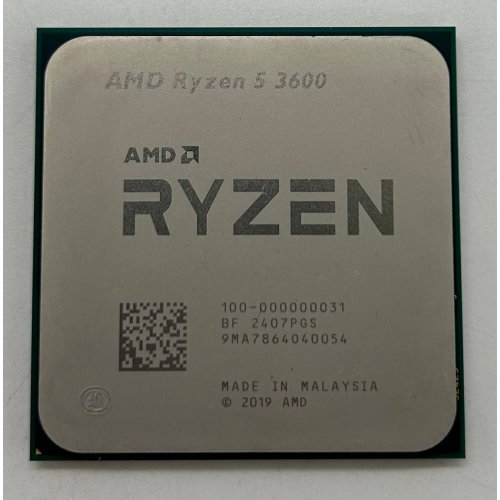 Процессор AMD Ryzen 5 3600 3.6(4.2)GHz 32MB sAM4 Tray (100-000000031) (Восстановлено продавцом, 855415) купить в Украине: Киев, Днепр, Харьков, Одесса  | Проверка совместимости, низкая цена, отзывы, характеристики от TELEMART фото