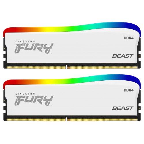 Озп Kingston DDR4 32GB (2x16GB) 3600Mhz FURY Beast RGB Special Edition (KF436C18BWAK2/32) (Відновлено продавцем, 855420) купити в Україні: Київ, Львів, Хмельницький, Тернопіль, Івано-Франківськ | Перевірка сумісності, низька ціна, відгуки, характеристики від TELEMART фото