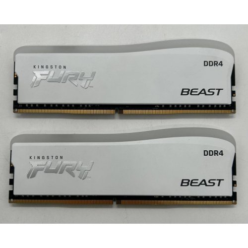 Озп Kingston DDR4 32GB (2x16GB) 3600Mhz FURY Beast RGB Special Edition (KF436C18BWAK2/32) (Відновлено продавцем, 855420) купити в Україні: Київ, Львів, Хмельницький, Тернопіль, Івано-Франківськ | Перевірка сумісності, низька ціна, відгуки, характеристики від TELEMART фото