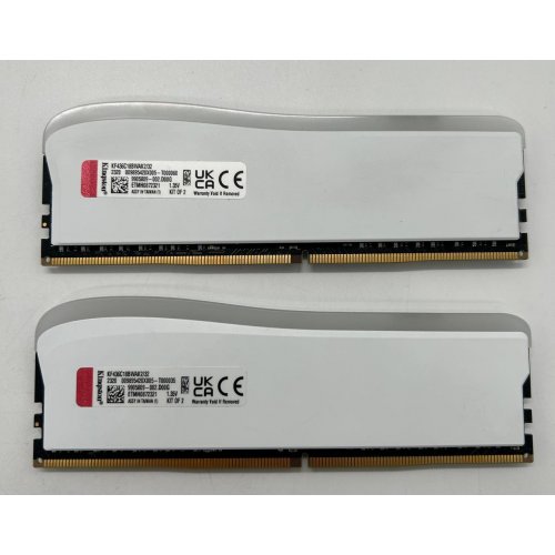 Озп Kingston DDR4 32GB (2x16GB) 3600Mhz FURY Beast RGB Special Edition (KF436C18BWAK2/32) (Відновлено продавцем, 855420) купити в Україні: Київ, Львів, Хмельницький, Тернопіль, Івано-Франківськ | Перевірка сумісності, низька ціна, відгуки, характеристики від TELEMART фото