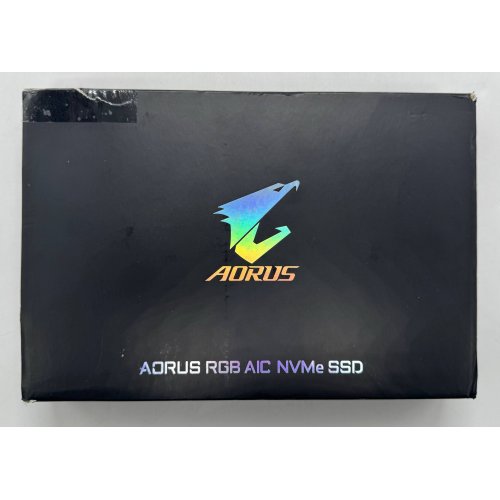 Ssd-диск Gigabyte AORUS RGB AIC 3D TLC 1TB PCI-E NVMe x4 (GP-ASACNE2100TTTDR) (Восстановлено продавцом, 855426) купить в Украине: Киев, Днепр, Харьков, Одесса  | Проверка совместимости, низкая цена, отзывы, характеристики от TELEMART фото
