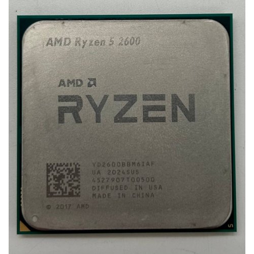 Процессор AMD Ryzen 5 2600 3.4(3.9)GHz 16MB sAM4 Tray (YD2600BBM6IAF) (Восстановлено продавцом, 855428) купить в Украине: Киев, Днепр, Харьков, Одесса  | Проверка совместимости, низкая цена, отзывы, характеристики от TELEMART фото