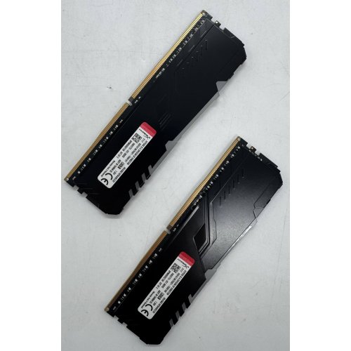 Озп HyperX DDR4 32GB (2x16GB) 3600Mhz Fury RGB (HX436C18FB4AK2/32) (Відновлено продавцем, 855443) купити в Україні: Київ, Львів, Хмельницький, Тернопіль, Івано-Франківськ | Перевірка сумісності, низька ціна, відгуки, характеристики від TELEMART фото