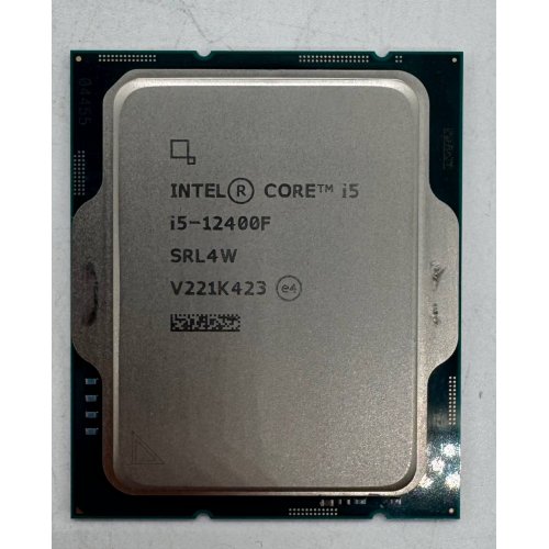 Процессор Intel Core i5-12400F 2.5(4.4)GHz 18MB s1700 Box (BX8071512400F) (Восстановлено продавцом, 855448) купить в Украине: Киев, Днепр, Харьков, Одесса  | Проверка совместимости, низкая цена, отзывы, характеристики от TELEMART фото