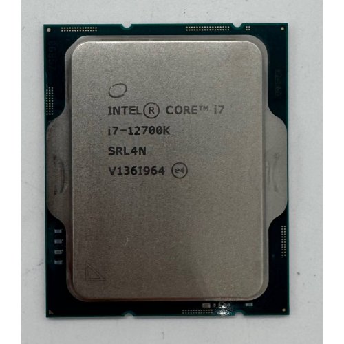 Процесор Intel Core i7-12700K 3.6(5.0)GHz 25MB s1700 Box (BX8071512700K) (Відновлено продавцем, 855479) купити в Україні: Київ, Львів, Хмельницький, Тернопіль, Івано-Франківськ | Перевірка сумісності, низька ціна, відгуки, характеристики від TELEMART фото