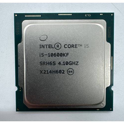 Процессор Intel Core i5-10600KF 4.1(4.8)GHz 12MB s1200 Tray (CM8070104282136) (Восстановлено продавцом, 855495) купить в Украине: Киев, Днепр, Харьков, Одесса  | Проверка совместимости, низкая цена, отзывы, характеристики от TELEMART фото