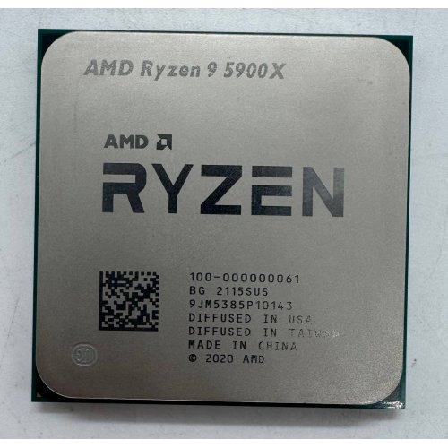 Процессор AMD Ryzen 9 5900X 3.7(4.8)GHz 64MB sAM4 Tray (100-000000061) (Восстановлено продавцом, 855497) купить в Украине: Киев, Днепр, Харьков, Одесса  | Проверка совместимости, низкая цена, отзывы, характеристики от TELEMART фото