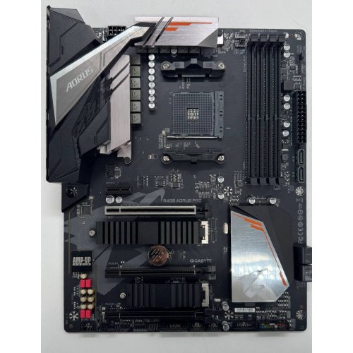 Материнская плата Gigabyte B450 AORUS PRO (sAM4, AMD B450) (Восстановлено продавцом, 855510) купить в Украине: Киев, Днепр, Харьков, Одесса  | Проверка совместимости, низкая цена, отзывы, характеристики от TELEMART фото