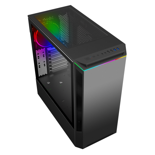 Корпус GAMEMAX T801 Paladin ARGB Window без БП Black (Восстановлено продавцом, 855516) купить в Украине: Киев, Днепр, Харьков, Одесса  | Проверка совместимости, низкая цена, отзывы, характеристики от TELEMART фото
