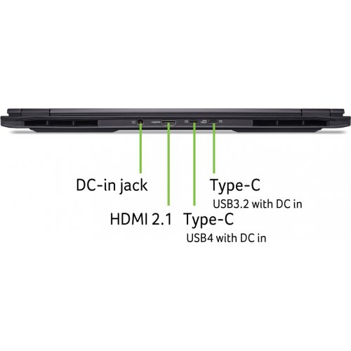 Ноутбук Acer Nitro 16S AN16S-61 (NH.U06EU.002) Obsidian Black купить в Украине: Киев, Днепр, Харьков, Одесса  | Низкая цена, отзывы, характеристики от TELEMART фото