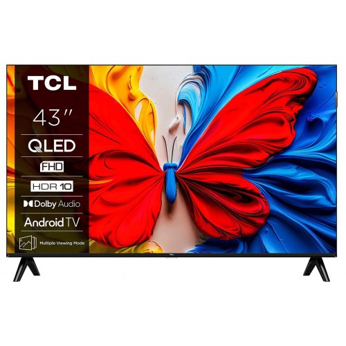 Телевизор TCL 43" 43V5C Black купить в Украине: Киев, Днепр, Харьков, Одесса  | Низкая цена, отзывы, характеристики от TELEMART фото