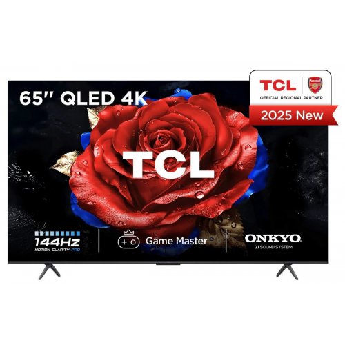 Телевизор TCL 65" 65T8C Black купить в Украине: Киев, Днепр, Харьков, Одесса  | Низкая цена, отзывы, характеристики от TELEMART фото