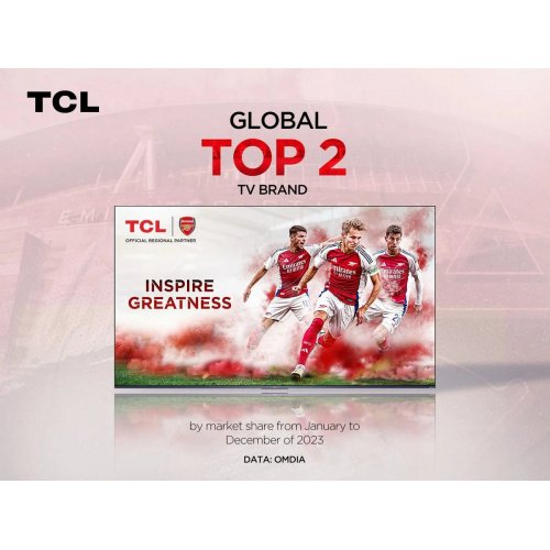 Телевизор TCL 65" 65T8C Black купить в Украине: Киев, Днепр, Харьков, Одесса  | Низкая цена, отзывы, характеристики от TELEMART фото