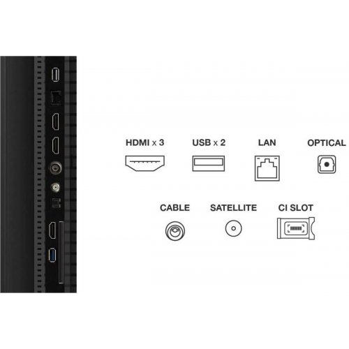 Телевизор TCL 50" 50T69C Black купить в Украине: Киев, Днепр, Харьков, Одесса  | Низкая цена, отзывы, характеристики от TELEMART фото