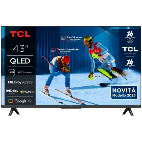 Телевизор TCL 43" 43T69C Black купить в Украине: Киев, Днепр, Харьков, Одесса  | Низкая цена, отзывы, характеристики от TELEMART фото