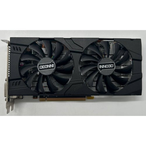 Відеокарта Inno3D GeForce GTX 1060 HerculeZ Twin X2 3072MB (N106F-2SDN-L5GS) (Відновлено продавцем, 855626) купити в Україні: Київ, Львів, Хмельницький, Тернопіль, Івано-Франківськ | Перевірка сумісності, низька ціна, відгуки, характеристики від TELEMART фото