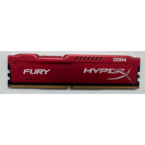 Озу HyperX DDR4 16GB 2666Mhz Fury Red (HX426C16FR/16) (Восстановлено продавцом, 855646) купить в Украине: Киев, Днепр, Харьков, Одесса  | Проверка совместимости, низкая цена, отзывы, характеристики от TELEMART фото