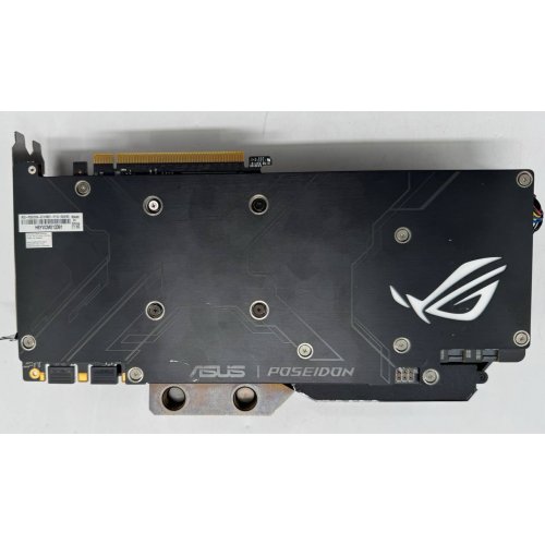Відеокарта Asus ROG GeForce GTX 1080 TI Poseidon 11264MB (ROG-POSEIDON-GTX1080TI-P11G-GAMING) (Відновлено продавцем, 855666) купити в Україні: Київ, Львів, Хмельницький, Тернопіль, Івано-Франківськ | Перевірка сумісності, низька ціна, відгуки, характеристики від TELEMART фото