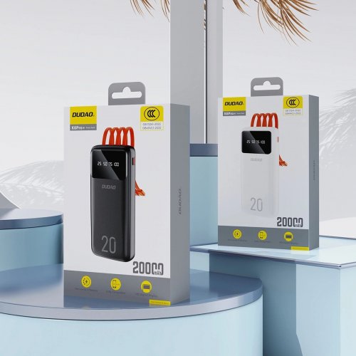 Powerbank Dudao K6 Pro+ 20000mAh 10W (6977196682393) Black купить в Украине: Киев, Днепр, Харьков, Одесса  | Низкая цена, отзывы, характеристики от TELEMART фото