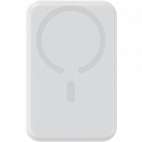 Powerbank JOYROOM JR-W020 10000mAh 20W Magnetic Wireless (6941237119698) White купити в Україні: Київ, Львів, Хмельницький, Тернопіль, Івано-Франківськ | Низька ціна, відгуки, характеристики від TELEMART фото