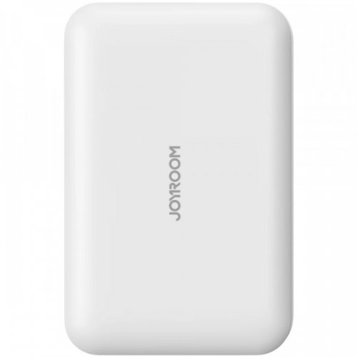 Powerbank JOYROOM JR-W020 10000mAh 20W Magnetic Wireless (6941237119698) White купити в Україні: Київ, Львів, Хмельницький, Тернопіль, Івано-Франківськ | Низька ціна, відгуки, характеристики від TELEMART фото