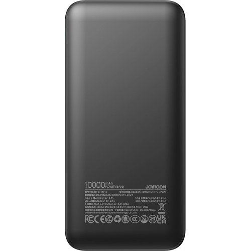 Photo Powerbank JOYROOM JR-PBF12 10000mAh 12W (6956116713256) Black