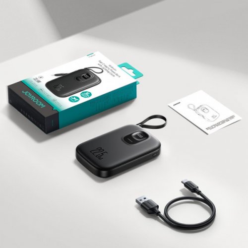 Powerbank JOYROOM 10000mAh 22.5W (JR-PBF17) Black купить в Украине: Киев, Днепр, Харьков, Одесса  | Низкая цена, отзывы, характеристики от TELEMART фото