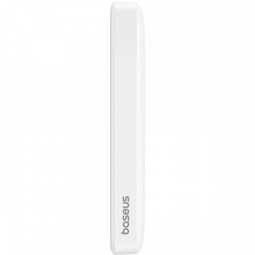 Powerbank Baseus Mini Air 6000mAh 20W Magnetic Wireless (6932172641429) White купити в Україні: Київ, Львів, Хмельницький, Тернопіль, Івано-Франківськ | Низька ціна, відгуки, характеристики від TELEMART фото