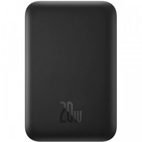 Powerbank Baseus Mini Air 6000mAh 20W Magnetic Wireless (P10059002113-00) Black купити в Україні: Київ, Львів, Хмельницький, Тернопіль, Івано-Франківськ | Низька ціна, відгуки, характеристики від TELEMART фото