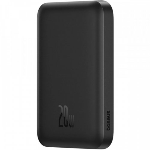 Powerbank Baseus Mini Air 6000mAh 20W Magnetic Wireless (P10059002113-00) Black купити в Україні: Київ, Львів, Хмельницький, Тернопіль, Івано-Франківськ | Низька ціна, відгуки, характеристики від TELEMART фото
