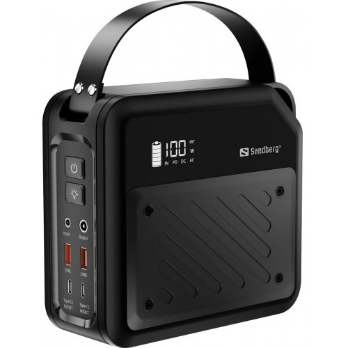 Powerbank Sandberg DC Power Station 72000mAh 268W (421-22) купить в Украине: Киев, Днепр, Харьков, Одесса  | Низкая цена, отзывы, характеристики от TELEMART фото