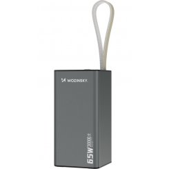 Powerbank Wozinsky K65+ 30000mAh 65W (5907769364457) Gray