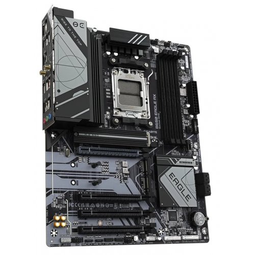 Уценка материнская плата Gigabyte B650 EAGLE AX (sAM5, AMD B650) (Следы использования, 855699) купить в Украине: Киев, Днепр, Харьков, Одесса  | Проверка совместимости, низкая цена, отзывы, характеристики от TELEMART фото