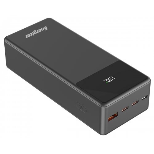 Powerbank Energizer 27000mAh 65W (UE27062PQ) Black купить в Украине: Киев, Днепр, Харьков, Одесса  | Низкая цена, отзывы, характеристики от TELEMART фото
