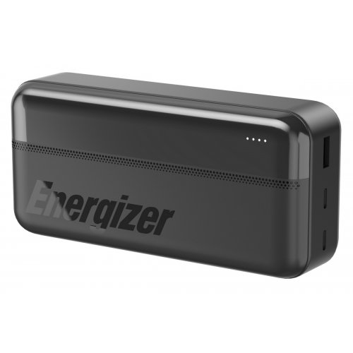 Powerbank Energizer 30000mAh 15W (UE30050CC) Black купить в Украине: Киев, Днепр, Харьков, Одесса  | Низкая цена, отзывы, характеристики от TELEMART фото