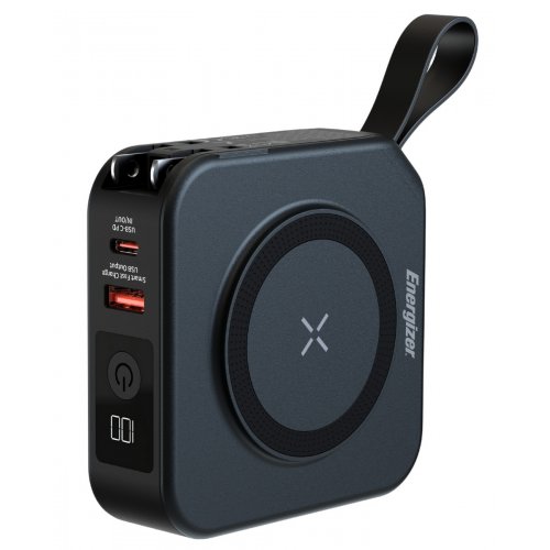 Powerbank Energizer 10000mAh 20W (QM10001AC) Black купити в Україні: Київ, Львів, Хмельницький, Тернопіль, Івано-Франківськ | Низька ціна, відгуки, характеристики від TELEMART фото