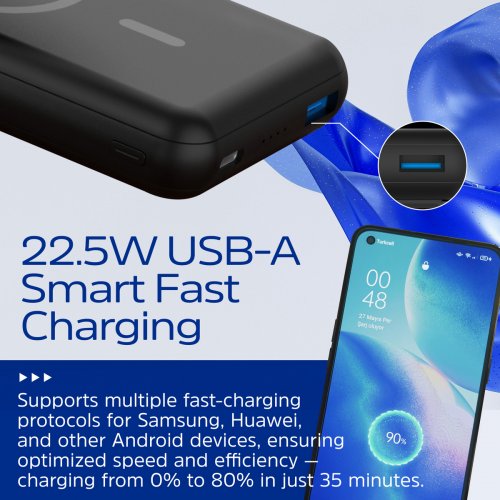 Powerbank Energizer 10000mAh 22.5W (QM10002PQ) Black купити в Україні: Київ, Львів, Хмельницький, Тернопіль, Івано-Франківськ | Низька ціна, відгуки, характеристики від TELEMART фото