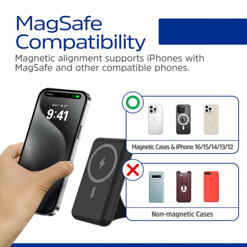 Powerbank Energizer 10000mAh 22.5W (QM10002PQ) Black купити в Україні: Київ, Львів, Хмельницький, Тернопіль, Івано-Франківськ | Низька ціна, відгуки, характеристики від TELEMART фото