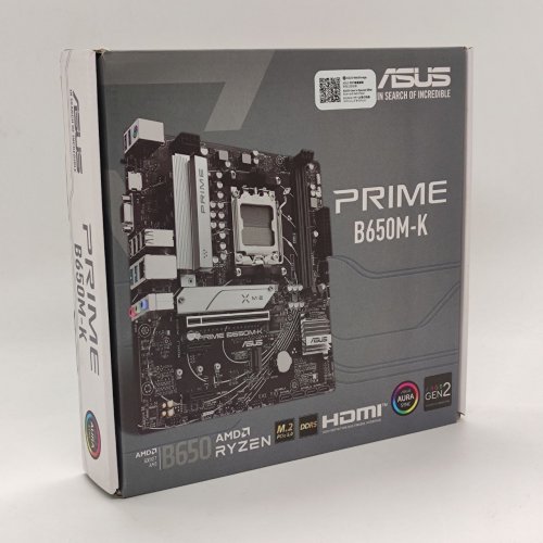 Материнская плата Asus PRIME B650M-K (sAM5, AMD B650) (Восстановлено продавцом, 855707) купить в Украине: Киев, Днепр, Харьков, Одесса  | Проверка совместимости, низкая цена, отзывы, характеристики от TELEMART фото