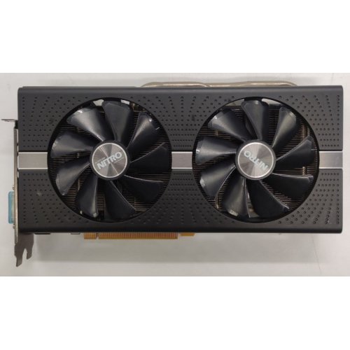 Відеокарта Sapphire Radeon RX 580 NITRO+ 4096MB (11265-07-20G) (Відновлено продавцем, 855733) купити в Україні: Київ, Львів, Хмельницький, Тернопіль, Івано-Франківськ | Перевірка сумісності, низька ціна, відгуки, характеристики від TELEMART фото