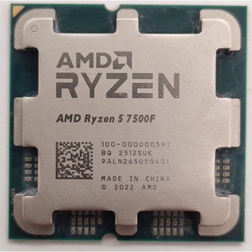 Процессор AMD Ryzen 5 7500F 3.7(5.0)GHz 32MB sAM5 Tray (100-000000597) (Восстановлено продавцом, 855745) купить в Украине: Киев, Днепр, Харьков, Одесса  | Проверка совместимости, низкая цена, отзывы, характеристики от TELEMART фото