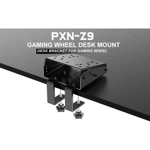 Настольный кронштейн для игрового руля PXN Z9 (6948052902399) Black купить в Украине: Киев, Днепр, Харьков, Одесса  | Низкая цена, отзывы, характеристики от TELEMART фото